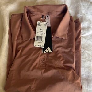 adidas Women’s Polo Shirt - Dusty Rose